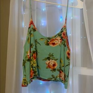 Nollie Floral Crop Top